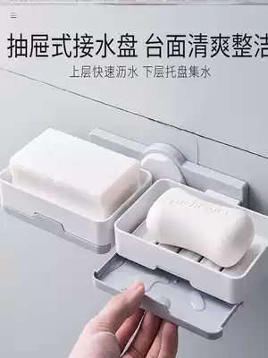 Two-way rotating incense box fat incense box Two packs of double grid Nordic ins creative American incense box suction cup wall type