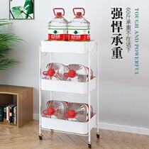 30 cm narrow cabinet free of installation of foldable floor multilayer small cart washing and shelve shelve type of bed head cabinet