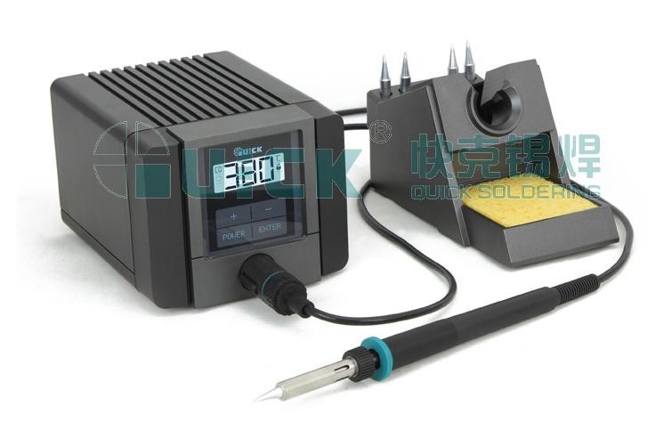 Original QUICK TS1100 anti-static intelligent lead-free soldering station LCD LCD display 90W