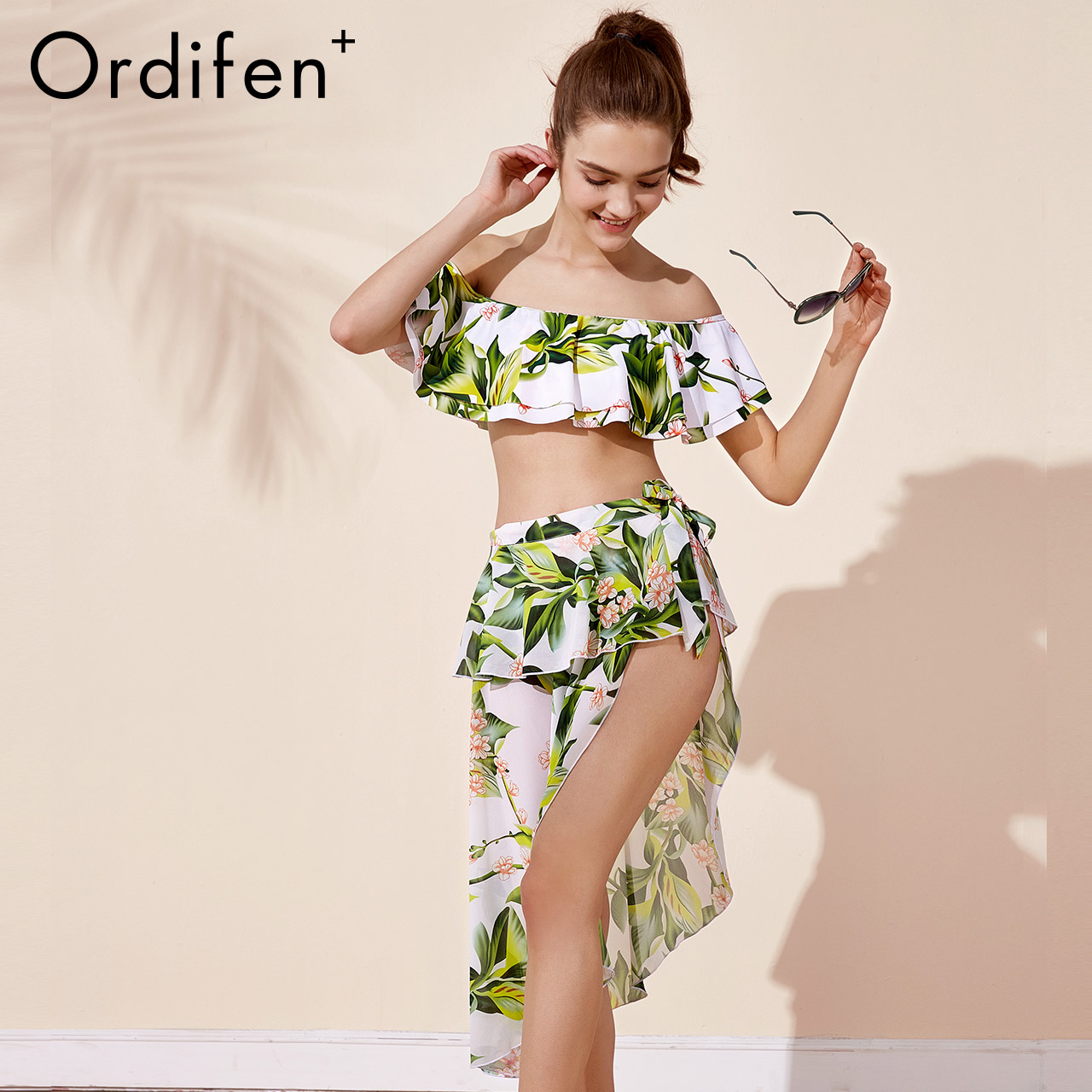 Oedifen O new ladies sexy beach dress chiffon comfortable and smooth slim skirt dress PSA PS8709