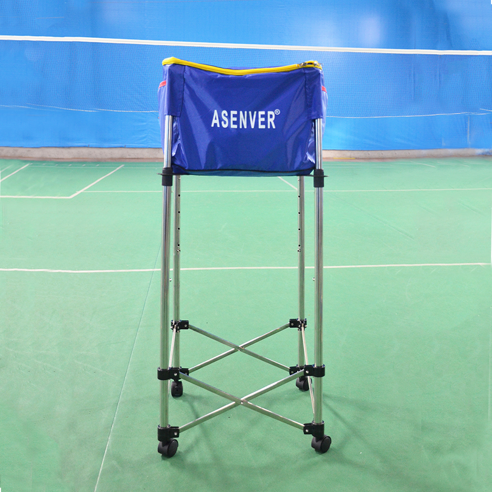 Eisenway badminton coach car Mobile multi-ball training basket Ball picker Multi-ball car ball box ball basket