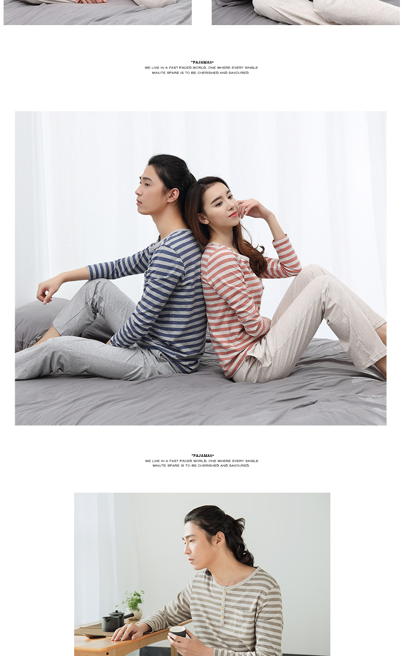 Pyjama mixte en Coton à manches longues - Ref 3005293 Image 16