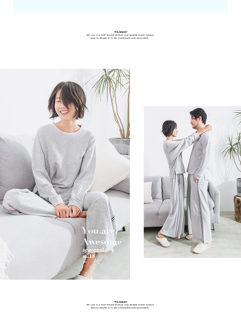 Pyjama mixte en Coton à manches longues - Ref 3005282 Image 13