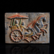 Antique Han Dynasty brick carvings murals pottery decorations painted bricks cultural relics collections of art ancient architectural decorations