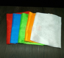 Tibetan five-color eight auspicious 150*23 cm hada Tibetan dragon and phoenix jacquard colorful eight treasures Mongolian tribute hada