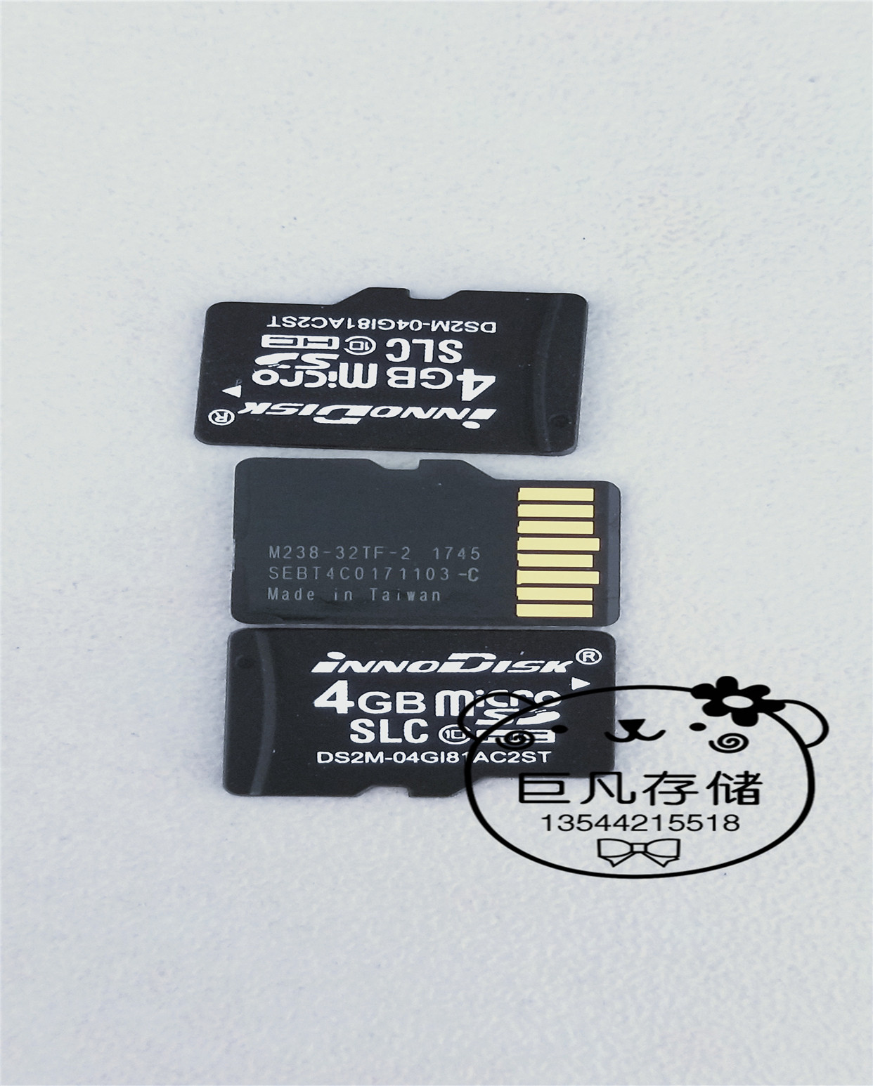 innodisk iding industrial grade MicroSD i.e. TF card 4GB normal temperature SLC DS2M-04GI81AC2ST