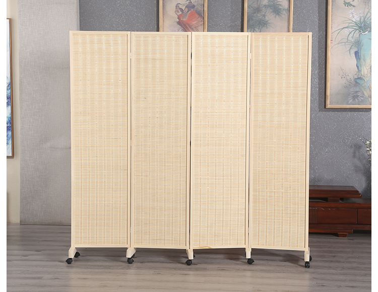 Phòng ngủ gỗ rắn phòng khách khách sạn phong cách Trung Quốc vách ngăn thời trang hiên nhà hàng di động gấp màn hình đơn giản hiện đại - Màn hình / Cửa sổ vách ngăn phòng khách bằng gỗ đẹp