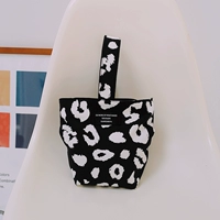 Черный леопардовый печать без кулона