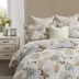 Harbour House bông satin in denim giường giường bông vải quilt Parrot - Bộ đồ giường bốn mảnh