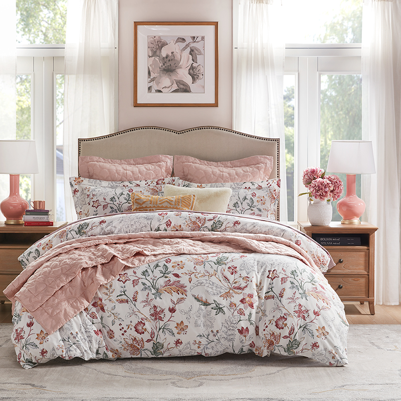 Harbor House cotton satin printed four-piece set 1 5 1 8m bed four-piece set Adonis
