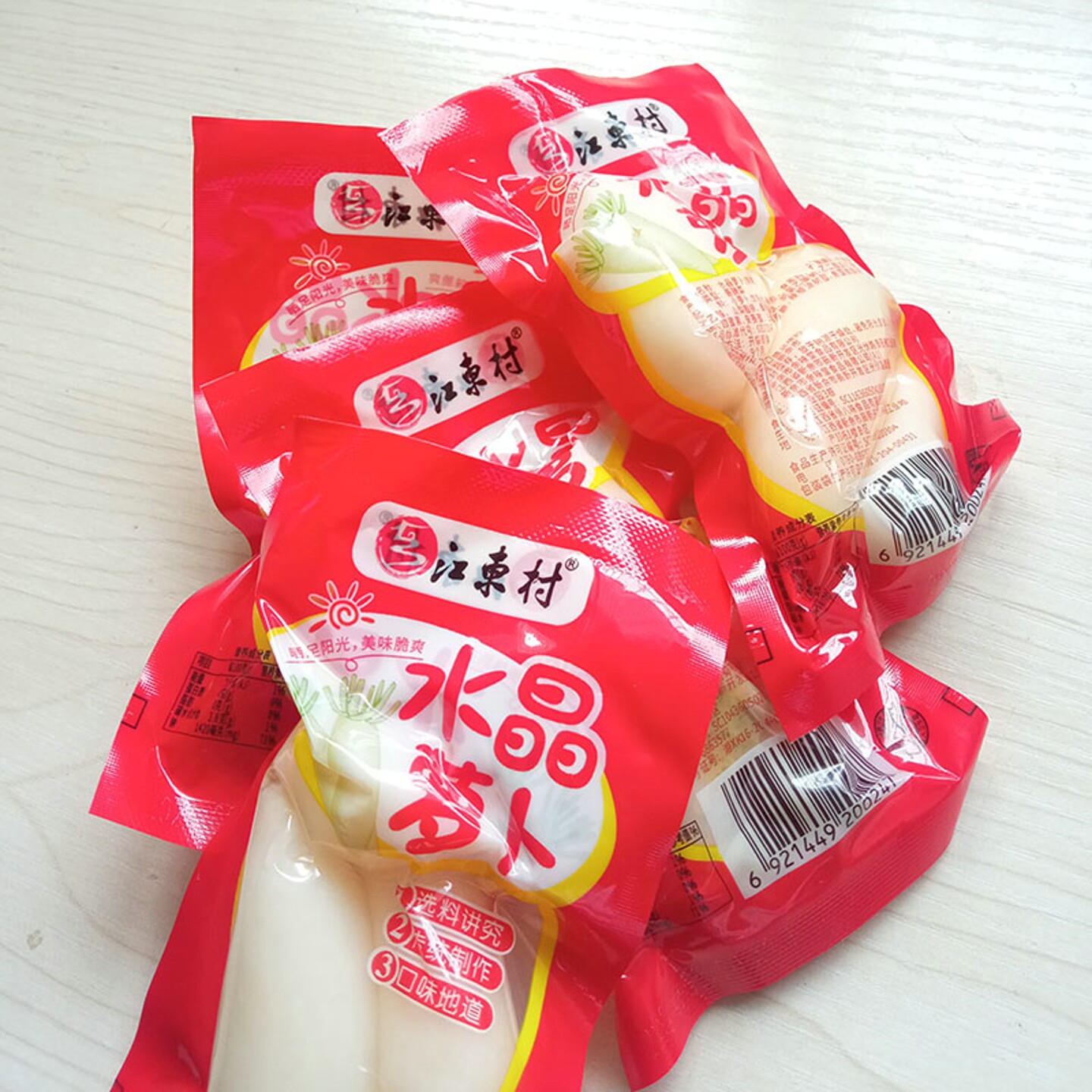 江东村水晶萝卜辣味450g