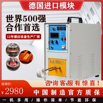Small 220V high frequency induction heating machine metal copper tube brazing forging smelting welding machine furnace quenching equipment