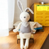 Кролик для новорожденных для раннего возраста, успокаивающая кукла, можно грызть, подарок на день рождения