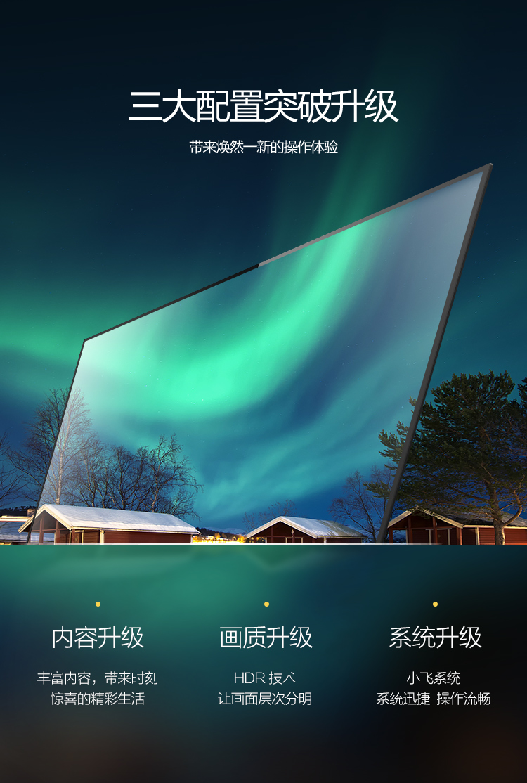 smart tivi 32 inch TV màn hình phẳng thông minh LCD / Philips 65PUF6152 / T3 65 "4K tivi 65 inch