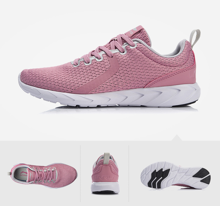 Giày chạy bộ Li Ning Giày nữ mới nhẹ chống trượt xu hướng Giày chạy bình thường Giày thể thao mùa thu ARBN086 shop giày sneaker