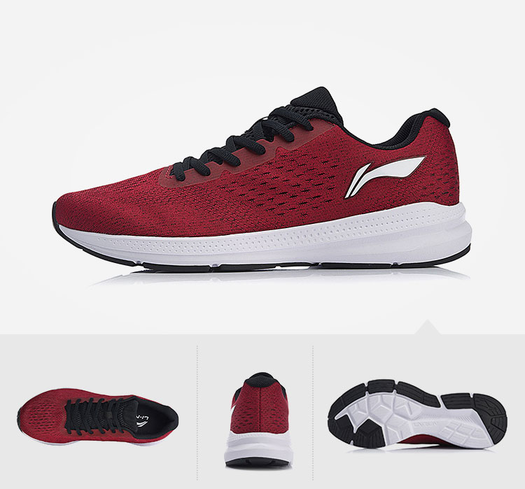 Giày chạy bộ Li Ning giày nam Lò phản ứng giảm xóc nhẹ buổi sáng chạy giày thể thao mùa thu ARHN047 giày sneaker