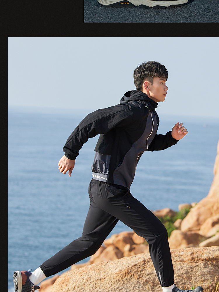 李宁 溪谷 男士休闲登山跑步鞋 图10