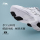 Li Ning Meteor Running Shoes Men's New Retro Shock Absorbing Running Shoes Cloud Technology Soft Sole Lightweight ເກີບກິລາທີ່ສາມາດຫາຍໃຈໄດ້