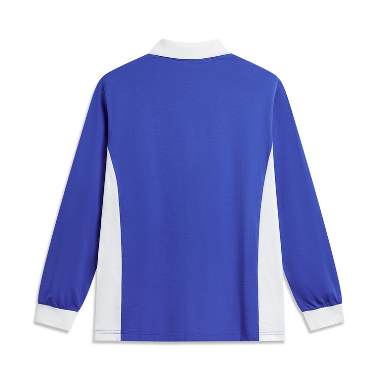 Рубашка поло Детская 李宁童装长袖polo衫男大童2025新款运动生活系列秋季休闲翻领童装 Lining