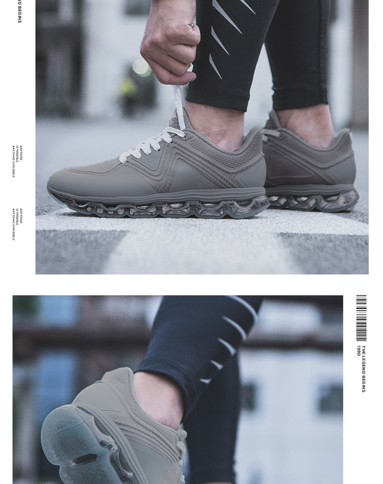 Giày chạy bộ Li Ning giày nam mới Zen Shadow shock full palm cushion chuyên nghiệp giày chạy bộ mùa thu và mùa đông giày thể thao thông thường giày thể thao nam đẹp