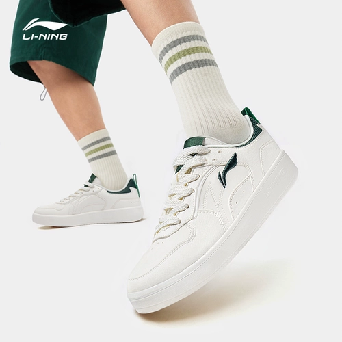 Li Ning, летние кроссовки для школьников, классические универсальные туфли для отдыха, комфортная мягкая пуля, белая обувь, спортивная обувь