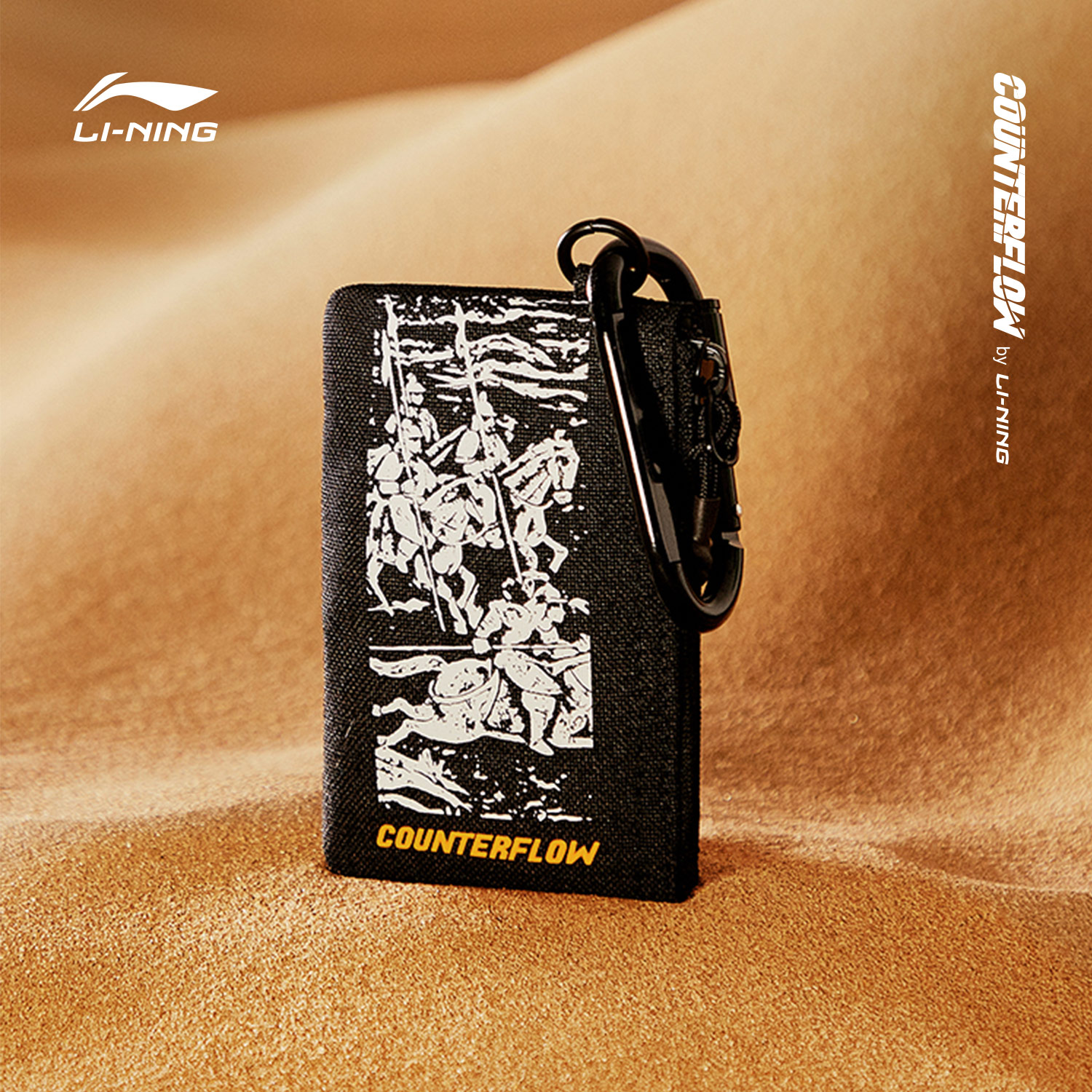 Brilliance Chenyu with Li Ning CF traceability series wallet men's bag women's bag official new sports bag