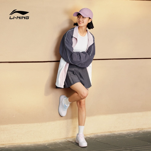 Li Ning, летние кроссовки, высокая белая обувь на платформе, туфли для отдыха, спортивная обувь