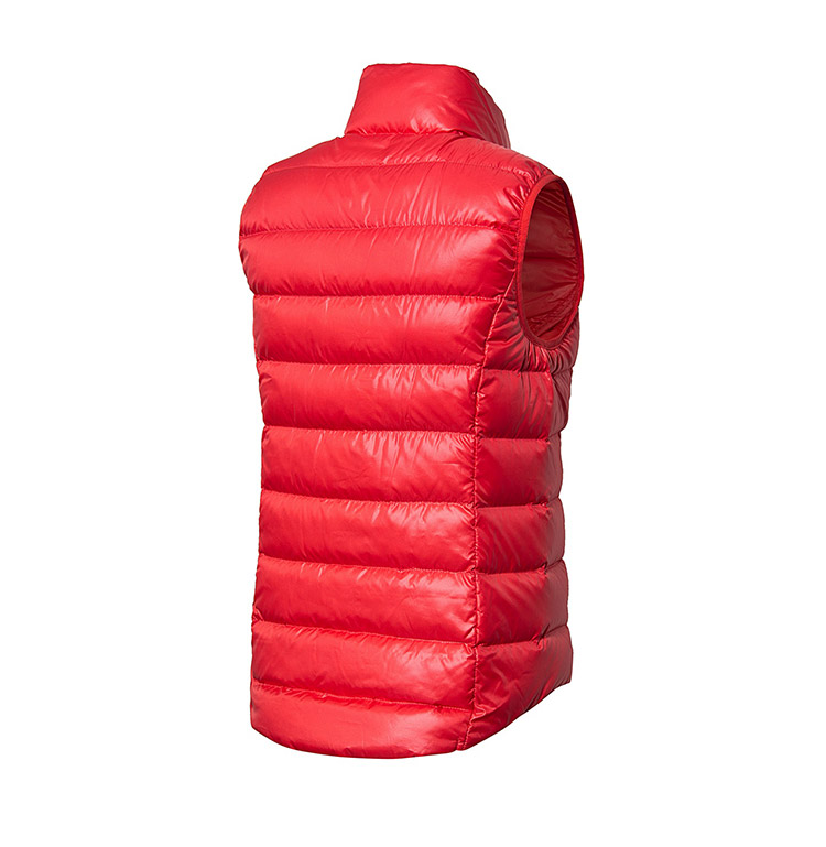 Li Ning xuống vest nữ thể thao loạt đời áo ấm cổ áo sơ mi nữ trắng vịt xuống thể thao áo khoác thể thao