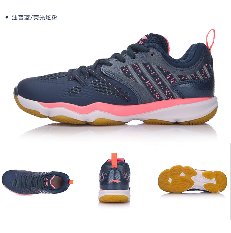 Giày cầu lông Li Ning Giày nữ mới Ranger TD giày chống trượt đôi giày thể thao mùa thu giày sneaker nữ chính hãng