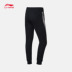 Quần Li Ning Wei nữ mới thể thao thời trang quần quần nữ mùa thu quần thể thao giản dị AKLN646 quần adidas 3 sọc Quần thể thao