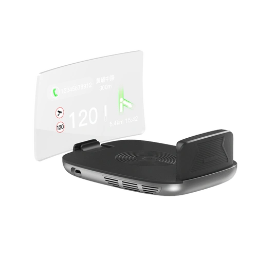 Hud riall Head-Up Display Car Universal Speed ​​Speed ​​Speed ​​Navigation Ploating OBD-компьютер Smart Car In-Car