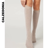 Женские носки до середины икры CALZEDONIA, новые носки осени и зимы 2024, носки до середины икры DL0099, кашемировые носки до середины икры