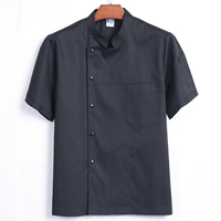 Черный топ с короткими рукавами