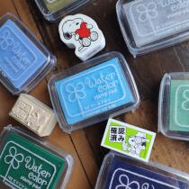 Tong Yan Japanese KODOMO NO KAO Water color monochrome grass seal hand account rubber stamp