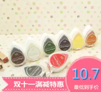  GD Series Moon cat water drop ink pad-Multi-purpose series-Rubber stamp (1)