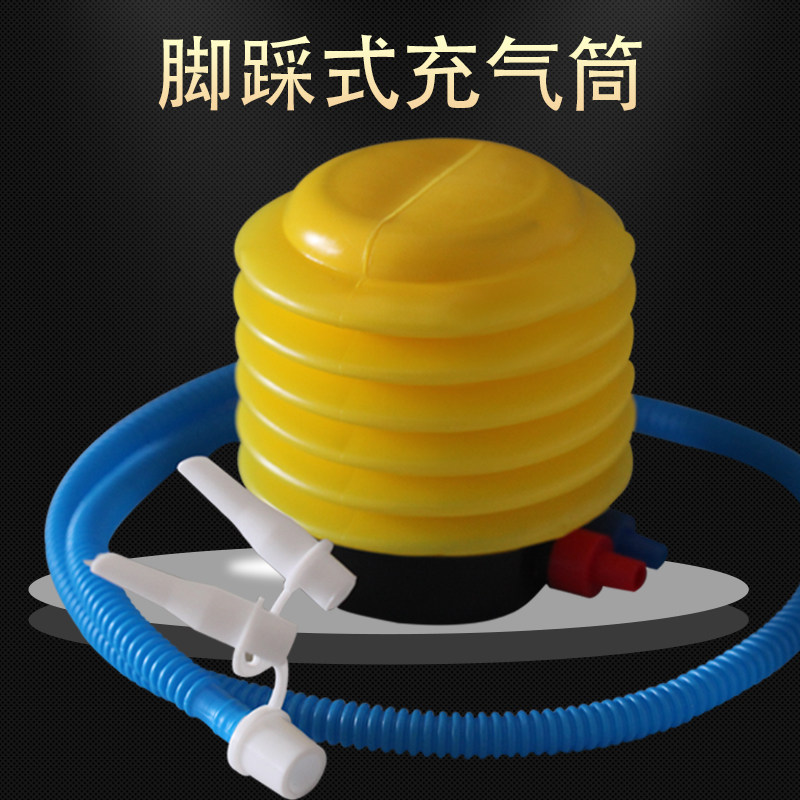 Foot stomp cheer swimming ring Inflator Balloon Child Toy Inflatable Bucket Shower Bath pool to play up the cylinder