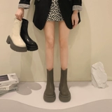 Ботинки, зимние трендовые универсальные короткие сапоги, 2022, подходит для подростков, по фигуре