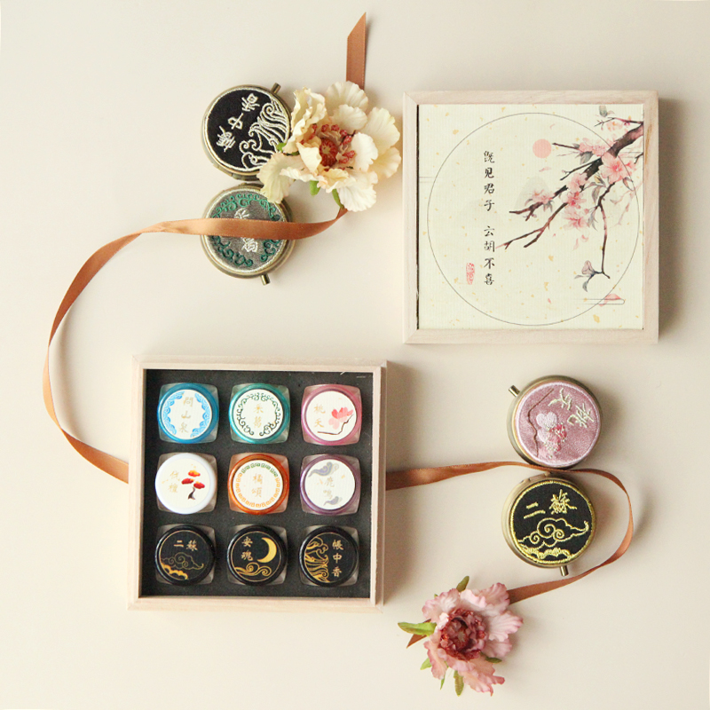 Ancient balm, handmade ancient method, solid fragrance body paste, long-lasting fragrance, portable perfume paste, goose pear tent, fragrance