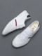 Canvas shoes men's spring breathable driving soft-soled white shoes men's sneakers Korean version versatile flash new casual shoes