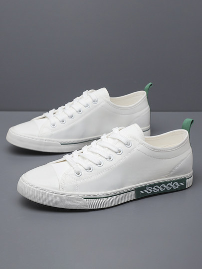 Canvas shoes men's shoes 2026 new spring breathable white shoes men's Korean style versatile casual shoes men's sneakers trendy