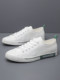 Canvas shoes men's shoes 2026 new spring breathable white shoes men's Korean style versatile casual shoes men's sneakers trendy