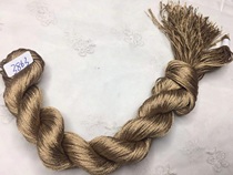 Cross-stitch silk light bright silk thread Hunan embroidery thread embroidery thread number 3863 manual wiring and patching thread mercerized cotton