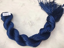 Cross-stitch 6-strand bright silk thread national standard thread number 336 dark blue navy blue embroidery bright small cross-stitch wiring and repair thread