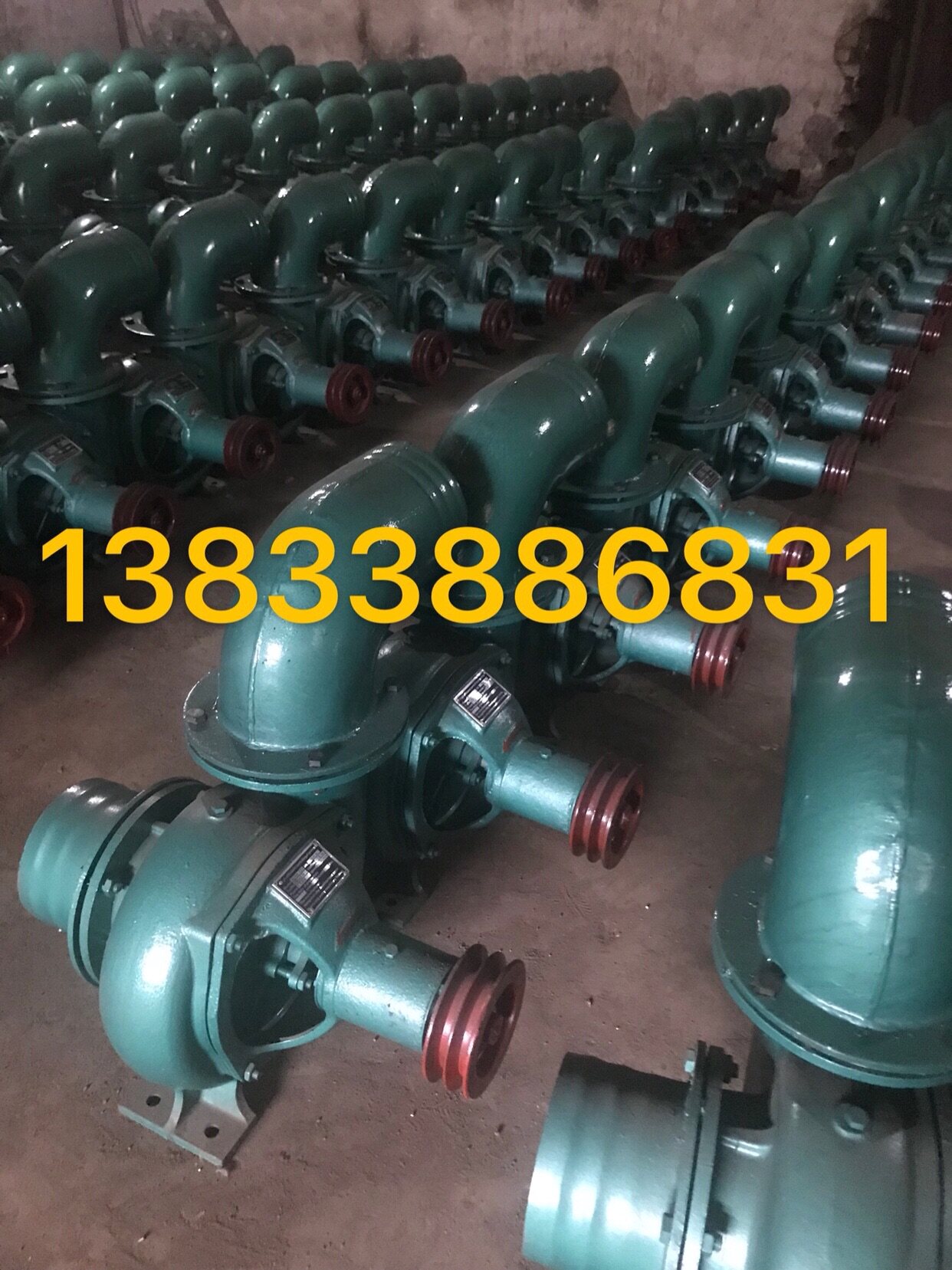 6-inch agricultural centrifugal pump trailer pump drought-resistant large flow self-priming pump Hengshui City Quanlong pump factory direct sales