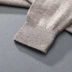 Hengyuanxiang counter áo len cashmere nam chính hãng mùa thu và mùa đông cashmere áo len nam cổ chữ V áo len trung niên Wu Yuanxiang - Áo len Cashmere