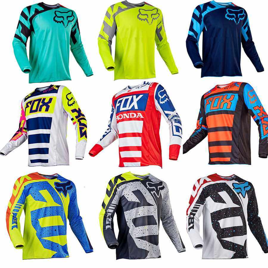 New summer FOX long-sleeved motorcycle cross-country downhill suit mountain bike off-road outdoor sports downhill suit customization