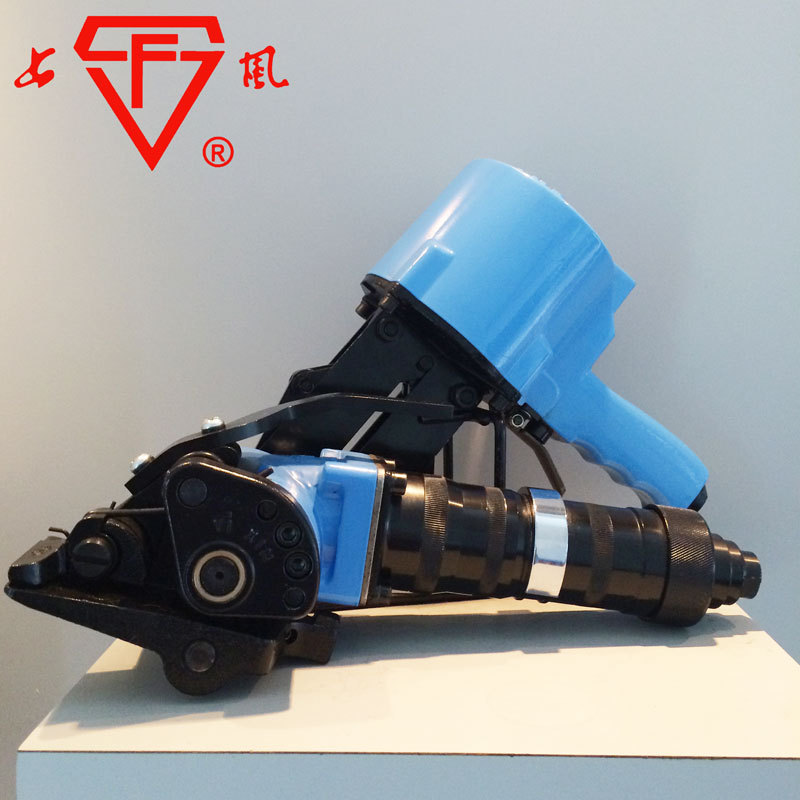Shangfeng Kcl32C Type Split Type Pneumatic Baler Tensioner Separated Pneumatic Steel Belt Strapping Machine Tightening