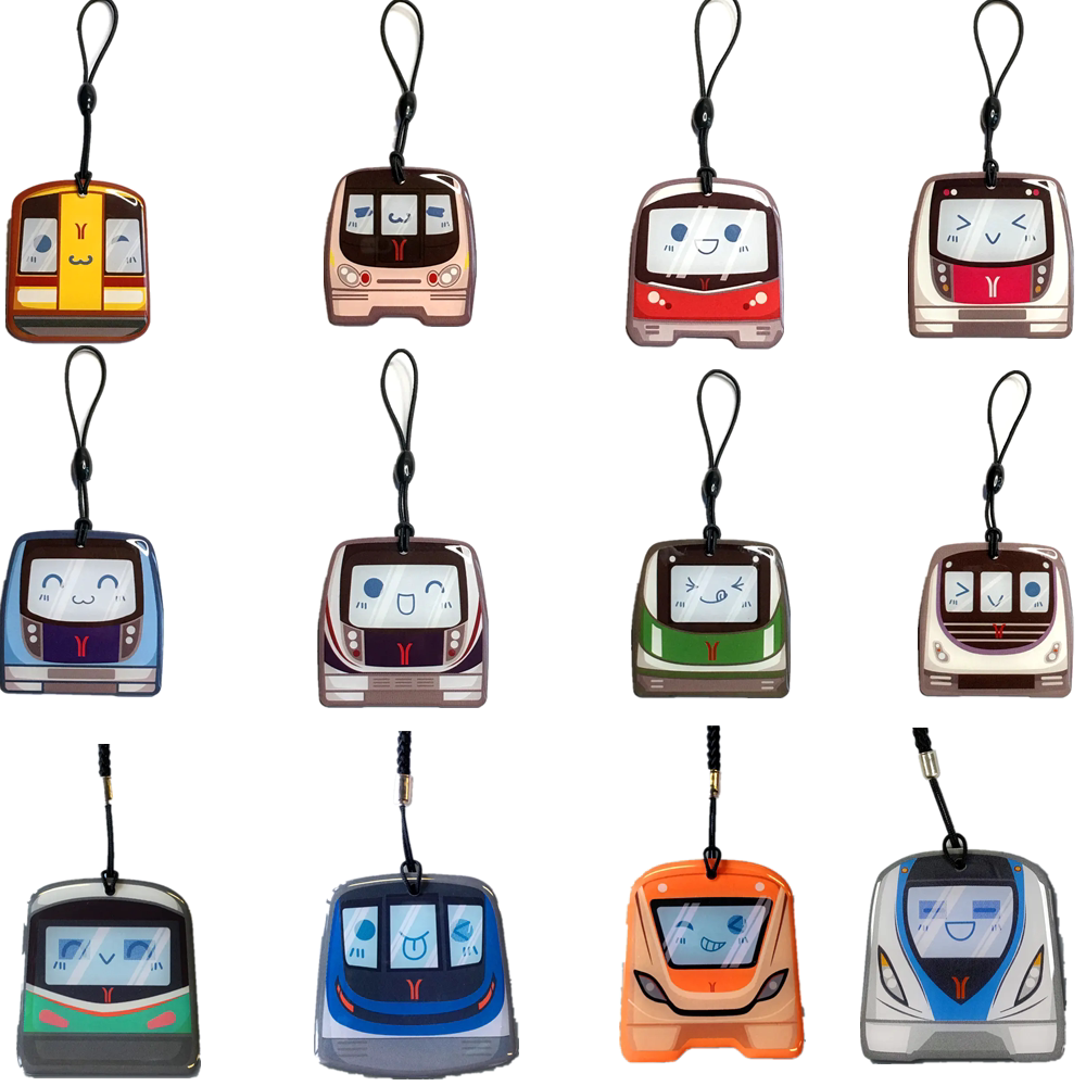 Guangzhou Metro locomotive Yangchengtong Lingnantong National Card Image Custom Commemorative Card Traffic Card