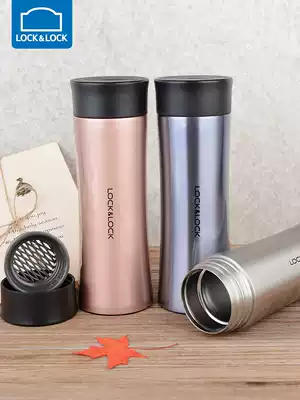 Le buckle flagship store thermos cup female Cup student simple Lady portable stainless steel tea cup men