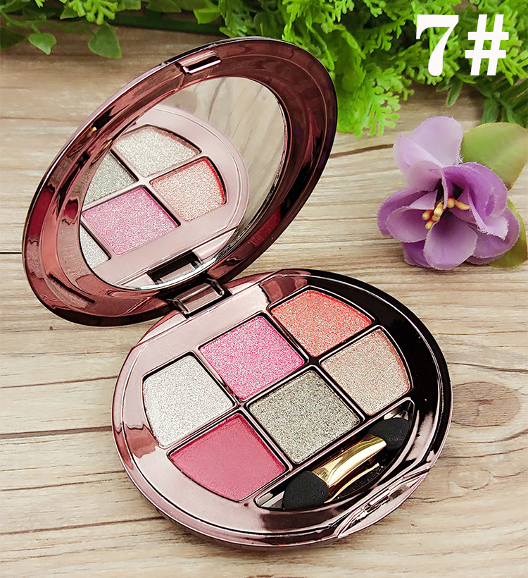 Cô gái được lâu dài chống mồ hôi 6-màu kim cương pearlescent bóng mắt nàng tiên cá Ji Dadi trang điểm khói khỏa thân trang điểm bí ngô màu sáng bóng 94.044 ₫